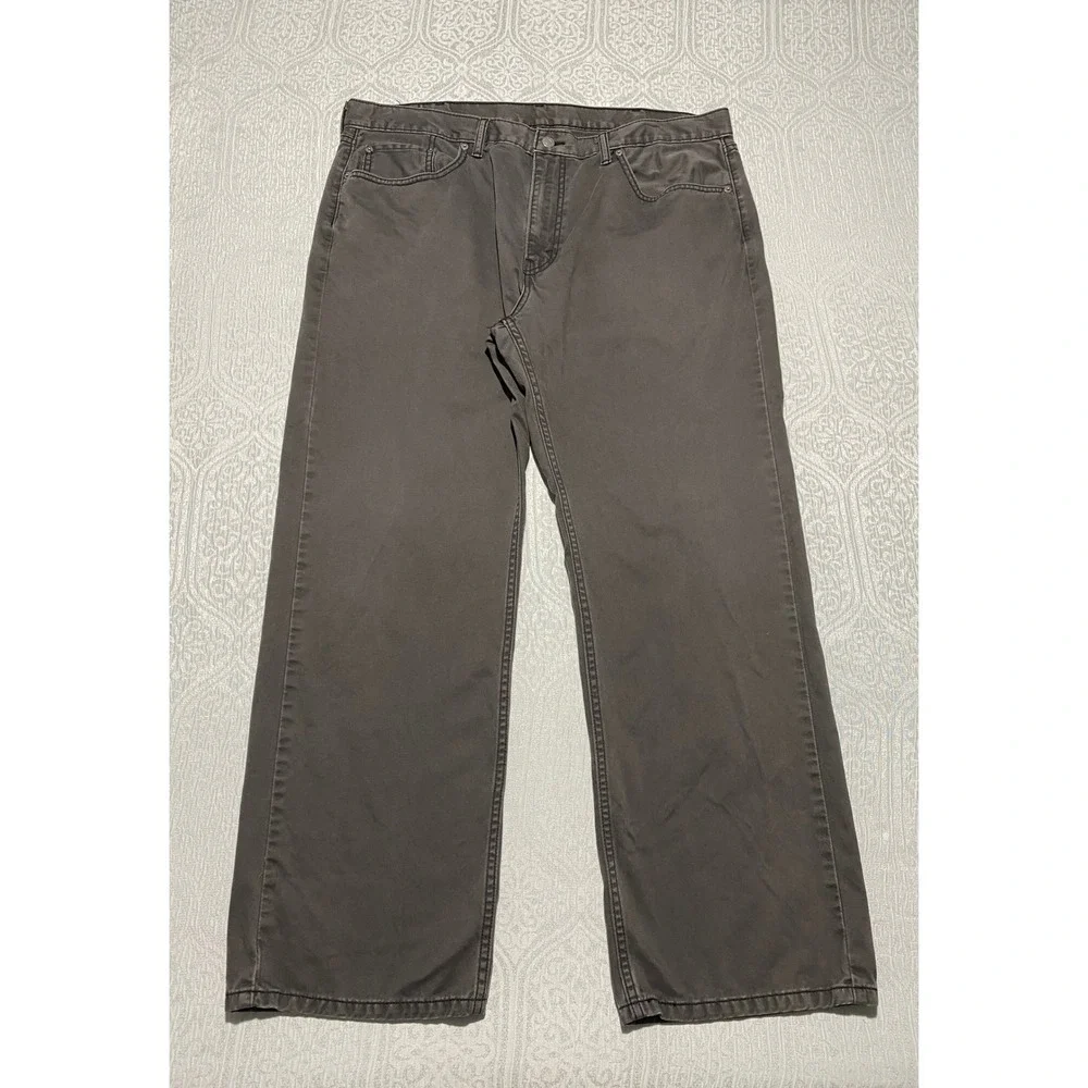 Levis 559 Loose Straight Pants Mens 40x30 Gray